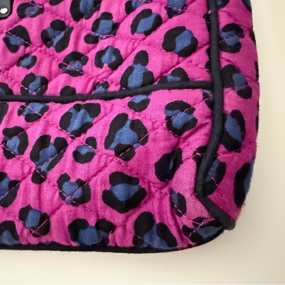 Vera Bradley Hipster Crossbody Leopard Spots - Purple - Adjustable - Picture 11 of 15